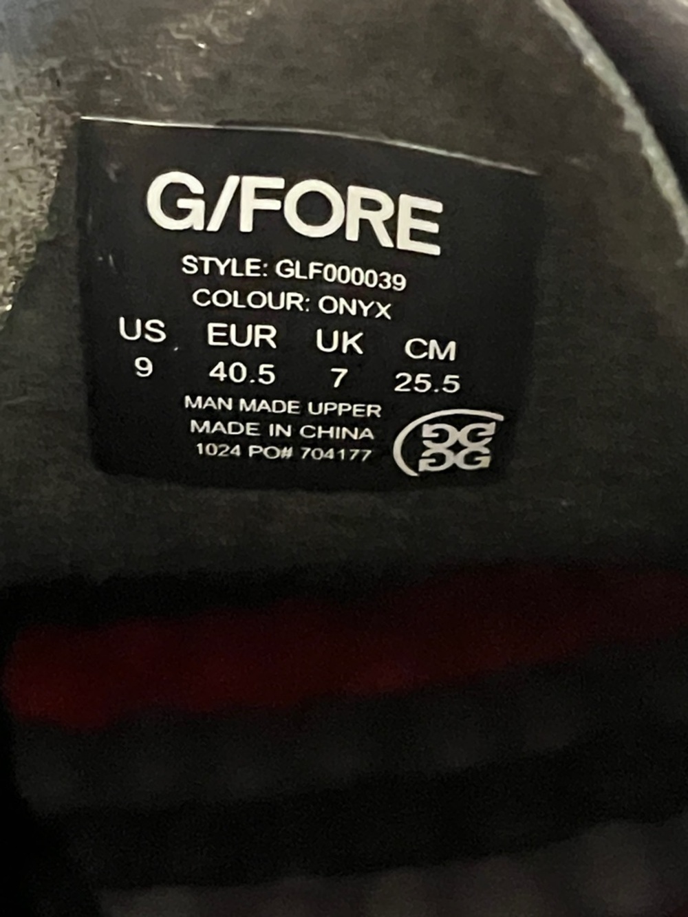 BRAND NEW Gfore Black Patent Leather Golf Shoes - Picture 5 of 5
